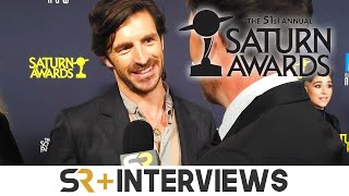 Eoin Macken Talks La Brea amp Merlin At The Saturn Awards [upl. by Benildas]