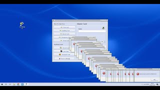 Hotelock How to solve master card setting problem of V9 hotel lock software [upl. by Saffier]