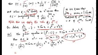 Particular Integral Examples How to find out particular Integral examples [upl. by Tallie]