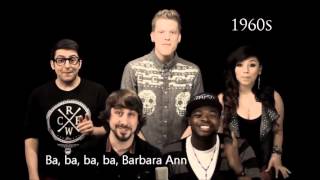 Pentatonix  Evolution Of Music LYRICS WITH VIDEO [upl. by Evars]