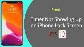 Timer Not Showing Up on iPhone Lock Screen after iOS 13134  Fixed [upl. by Aztiraj]