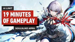 AI Limit 19 Minutes of Soulslike Gameplay [upl. by Ehcrop]