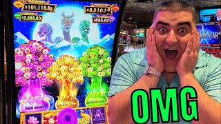 My BIGGEST JACKPOT On Dragon Trio Slot  MIND BLOWING WINNING SESSION [upl. by Sallee]