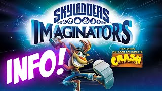 Crash Bandicoot Skylanders Imaginators Quick Thoughts  Release Date Info [upl. by Htrap]