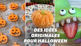 Pour Halloween voici 5 recettes saines et faciles à faire [upl. by Roxine]