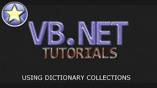 VBNET Tutorial  Dictionary Collection  Working with KeyValuePair Visual Basic NET [upl. by Ajat]