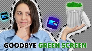 Goodbye Green Screen How to Remove Video Background with AI  PowerDirector [upl. by Yemar]