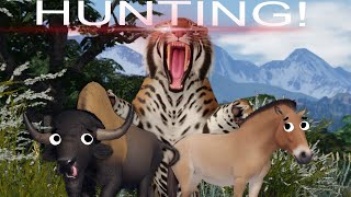 THE SABER HUNTING EXPERIENCE Ecos La brea roblox [upl. by Asquith]