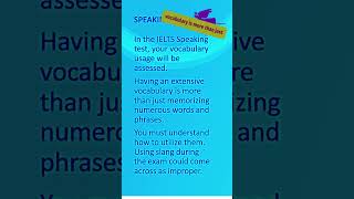 SPEAKING TIP shorts video viralvideo english ielts language youtubeshorts trending idp yt [upl. by Ignaz]