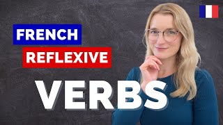 41 Regular French Reflexive Verbs  French Conjugation [upl. by Ahola]