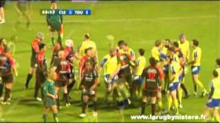 Les accrochages entre lASM et Toulon [upl. by Rehtae]