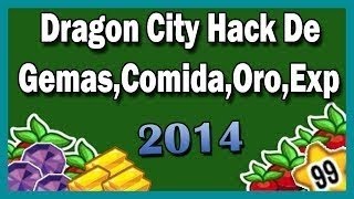 Hack De GemasComidaOroExp Funcionando 2014  Dragon City [upl. by Henarat]