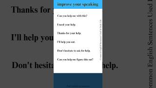 Common english conversation  speaking english learnenglish englishspeaking vocabulary [upl. by Lozano]