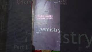 Syllabus class 11 Chemistry Session 202425 CBSE [upl. by Lednam742]