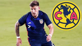 Paul Arriola jugador que el Club América tiene amarrado [upl. by Ahsinhoj391]