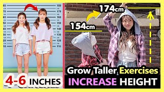 FAST HEIGHT INCREASE EXERCISE 46 INCHES AT HOME  Grow Taller Exercises Before Age 18 [upl. by Assenad]