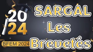 SARGAL LES BREVETÉS  BFEM 2024  Dédicaces  1 mois de Cours de Vacances en ligne GRATUITS [upl. by Eahsed]