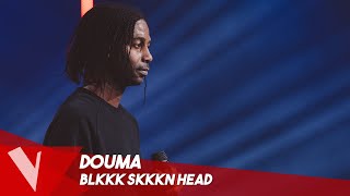 Kanye West  BLKKK SKKKN HEAD ● Douma  Blinds  The Voice Belgique Saison 9 [upl. by Itida]