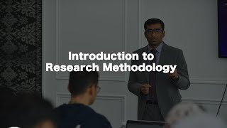 Research Methodology Lecture Series Episode 1 [upl. by Nytnerb525]