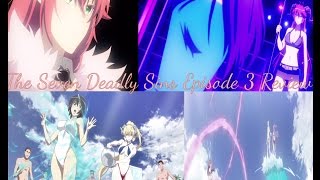 The Seven Deadly sins  Sin Nanatsu no taizai Episode 3 Review wow this sucked [upl. by Nylireg463]