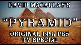 quotPyramidquot 1988  Classic David Macaulay PBS History Special [upl. by Keri907]