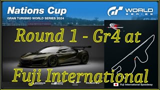 GT7 Nations Cup Round 1  FUJI [upl. by Eetnwahs648]