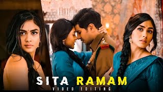 Sita Ram Status Hindi 💝✨️ Mehbooba×Sita Rama 🥺 Sita Ramam Heart touching status🥀sitaram siyaram [upl. by Jaclyn]