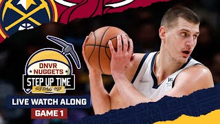 Heat  Nuggets NBA Finals Game 1 Watch Along  DNVR Nuggets Podcast [upl. by Ayotan]