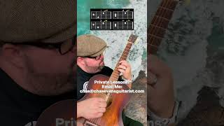 Waves by Mr Probz Guitar Tutorial shorts guitar guitarra music musica youtubeshorts [upl. by Nnoved]