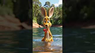 Kangaroos Jump l cartoonmoviesforchildren cartoonforkidsonYouTube shorts cartoonsforkids fun [upl. by Arukas]