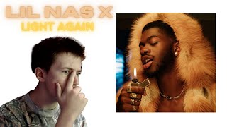 LIL NAS X SNAPPING  LIGHT AGAIN REACTION [upl. by Yetak]