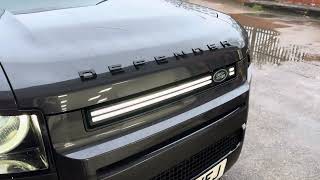 Defender L663 Front Grill LED Dynamic Light Upgrades  Defender Retrofit [upl. by Hildick]