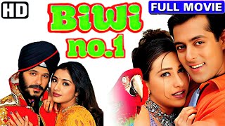 Biwi No1 HD Full Hindi Movie  Salman Khan  Karisma Kapoor  Sushmita Sen  Anil Kapoor  Tabu [upl. by Inava]