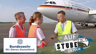 48 Auf Stube on Tour Hoch hinaus im Regierungsflieger – Lufttransportbegleiter der Bundeswehr [upl. by Eseerehs748]