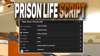 Prison Life script – Tbao Hub [upl. by Riggs817]