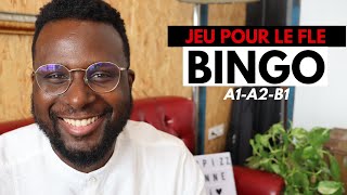 Jeu pour le FLE A1  BINGO pour apprendre les nombres [upl. by Aihsrop]