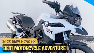 NEW 2023 BMW F 750 GS  Best Motorcycle Adventure [upl. by Fronniah432]