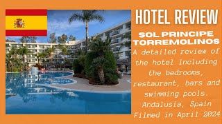 Hotel Review Sol Principe Torremolinos Jet2Holidays Package Andalusia Spain  April 2024 [upl. by Siuqram211]