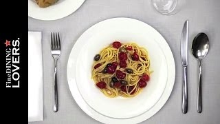 How To Eat Spaghetti  Fine Dining Lovers by SPellegrino amp Acqua Panna [upl. by Aihsile608]