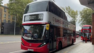 FRV SL2 Walthamstow Central  North Woolwich Ferry [upl. by Asilav]