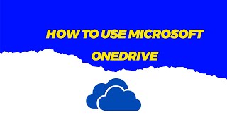 How to use Microsoft OneDrive SOLVED [upl. by Aneeroc]