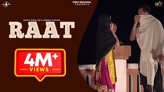 RAAT  SURJIT BHULLAR amp SUDESH KUMARI  LYRICAL VIDEO  Latest Punjabi Songs 2016  Mad4Music1 [upl. by Loretta]