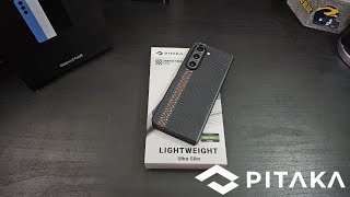 Samsung Galaxy Z Fold 5  Pitaka Aramid Fiber Air Case Review [upl. by Capriola]