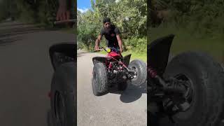 Trx90 wheelies trx90x trx90 [upl. by Atteval]