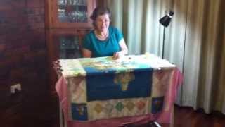 How to use a Hand Quilting Frame [upl. by Wylde]