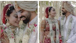 nagin fame Surabhi Jyoti Ties The knot with Long Time beau Sumit Suri wedding photos out [upl. by Ardeahp]