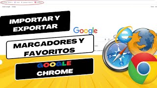 ✅ Como importar favoritos a Google Chrome  exportar marcadores desde otro pc 2023 [upl. by Milinda]