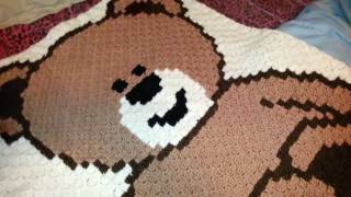 Teddy bear baby blanket [upl. by Gefen]