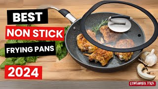 Best Non Stick Frying Pans 2024  Which One Is The Best [upl. by Nasar368]