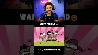 Desi Friends With Benefits 😂 NOT YOUR TYPE  Reaction😯Mr Nishant ji notyourtype animation shorts [upl. by Tamarra]